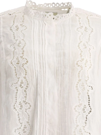 Shop Isabel Marant "kubra" Blouse In White