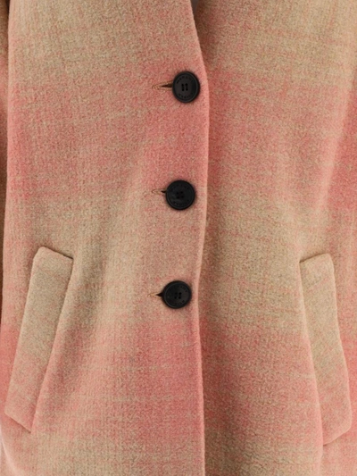 Shop Isabel Marant Étoile "gabriel" Coat In Pink