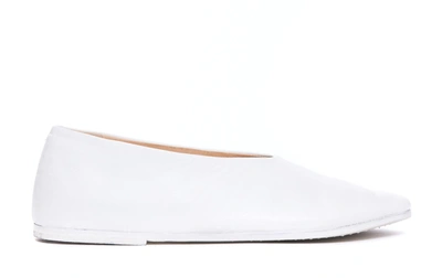 Shop Marsèll Marsell Flat Shoes In White