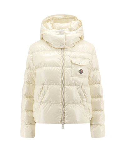 Shop Moncler Andro In Beige