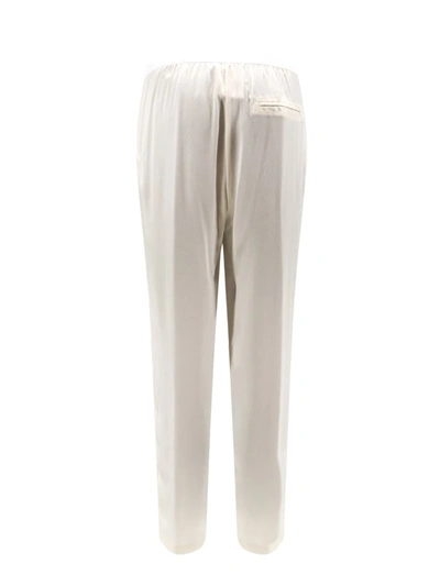 Shop Semicouture Trouser In White