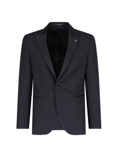 Tagliatore Tailored Suit In Black