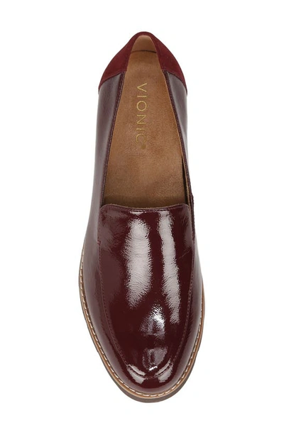 Vionic Kensley Loafer In Crimson