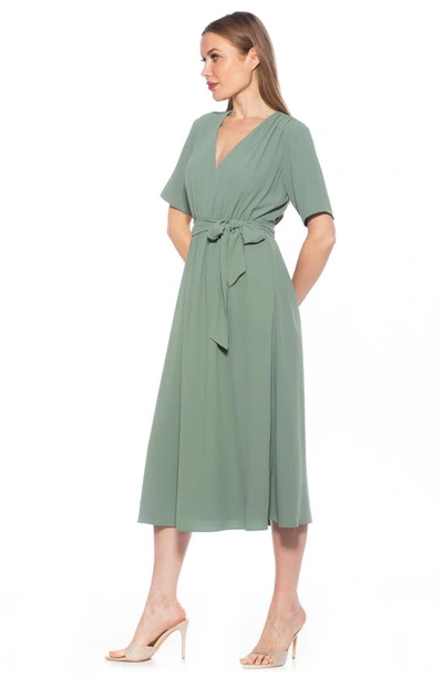 Alexia Admor Larisa Dress In Sage