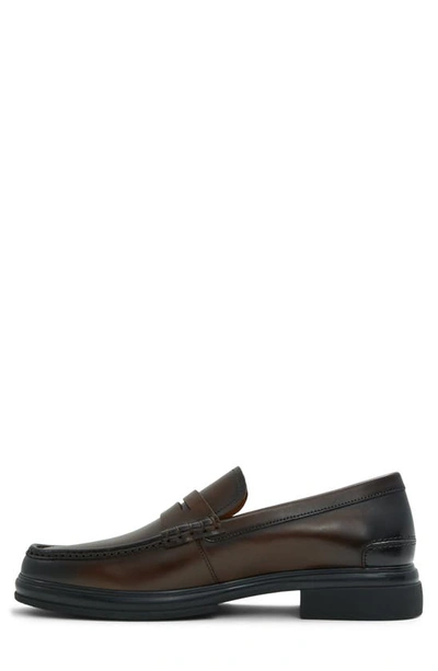 Shop Aldo Tucker Penny Loafer In Other Brown