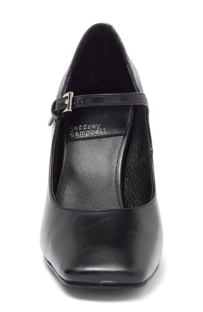 Jeffrey Campbell Bourdin Mary Jane Pump In Black