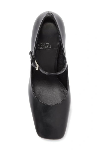 Jeffrey Campbell Bourdin Mary Jane Pump In Black