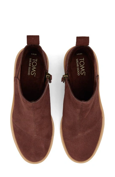 Shop Toms Maude Bootie In Dark Brown