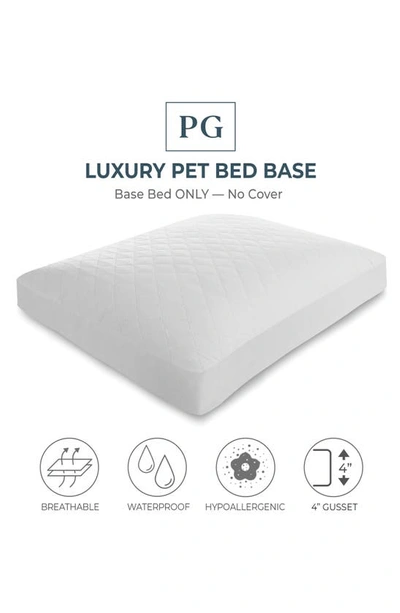 Shop Pg Goods Luxury Pet Bed Base In White