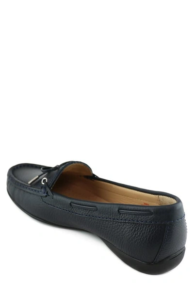 Marc Joseph New York Diana St Loafer In Navy Grainy