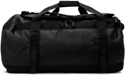 Shop The North Face Black Base Camp Duffel Bag In Ky4 Tnf Black/tnf Wh