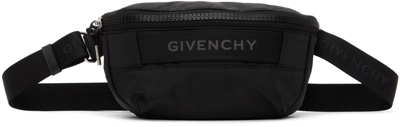 Shop Givenchy Black G-trek Nylon Pouch In 001-black