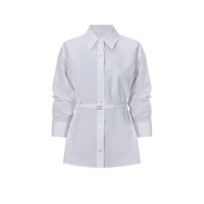 Shop Alexander Wang Cotton Shirt In White