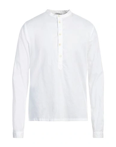 Shop Imperial Man Shirt Off White Size M Cotton