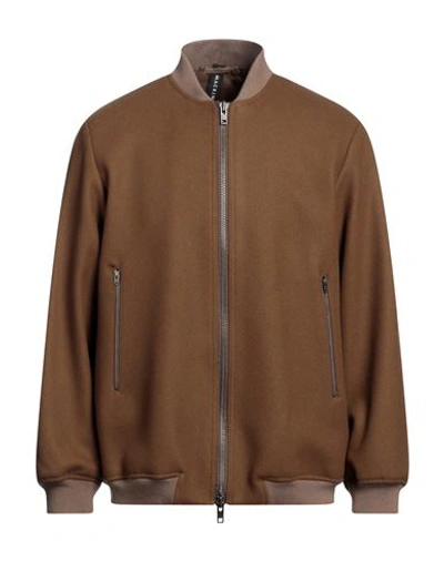 Shop Mackintosh Man Jacket Brown Size M Wool