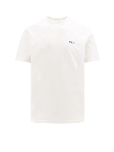 Shop Autry Cotton T-shirt With Logo Patch
