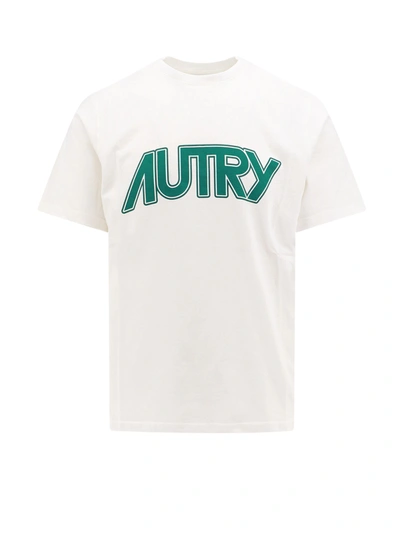 Shop Autry Cotton T-shirt With Logo Print