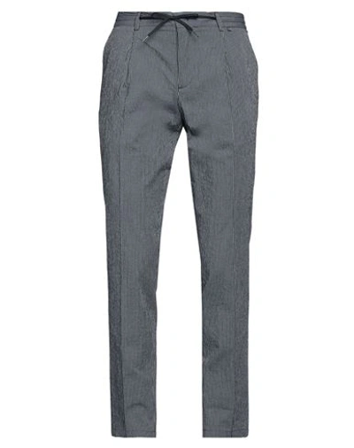 Shop Paoloni Man Pants Grey Size 34 Cotton, Polyamide, Elastane
