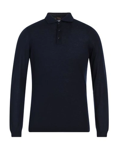 Shop Stile Latino Man Sweater Midnight Blue Size 46 Cashmere