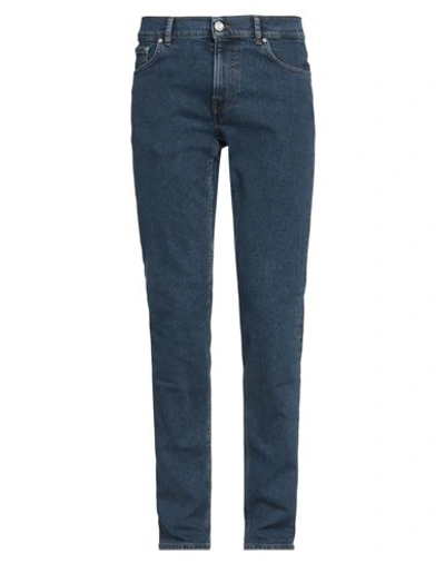Shop Trussardi Man Jeans Blue Size 34 Cotton, Polyester, Elastane