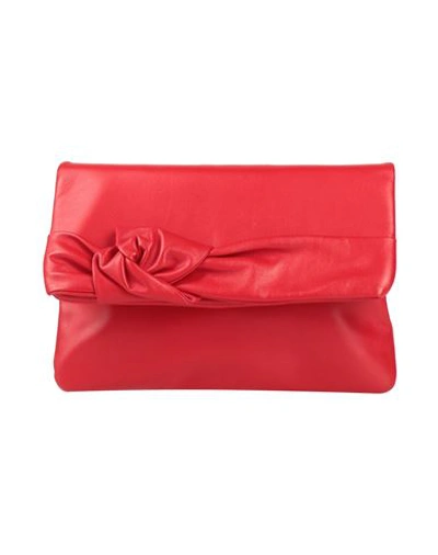 Shop Rodo Woman Handbag Red Size - Leather