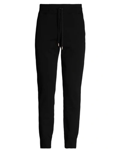 Shop Versace Jeans Couture Man Pants Black Size M Cotton, Elastane