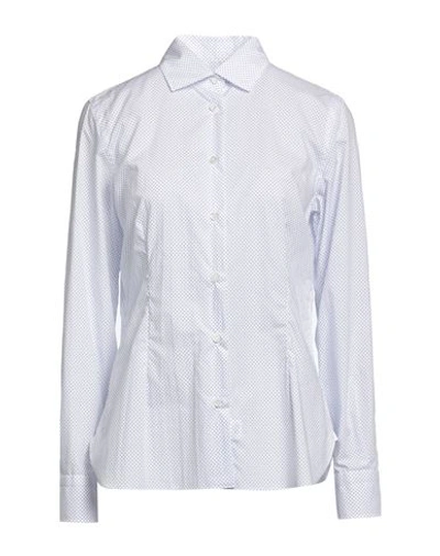 Shop Barba Napoli Woman Shirt White Size 10 Cotton