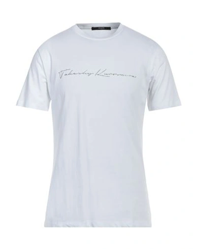 Shop Takeshy Kurosawa Man T-shirt White Size 3xl Cotton