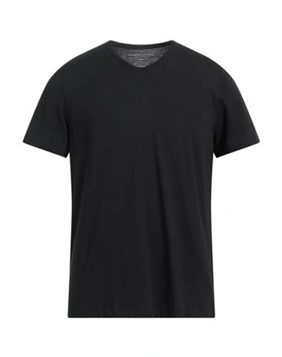 Shop Majestic Filatures Man T-shirt Black Size L Cotton