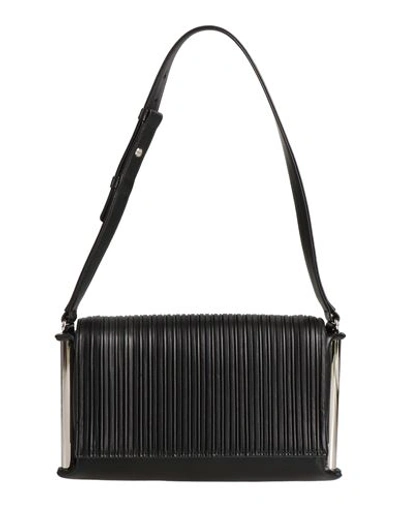 Shop Rodo Woman Shoulder Bag Black Size - Leather