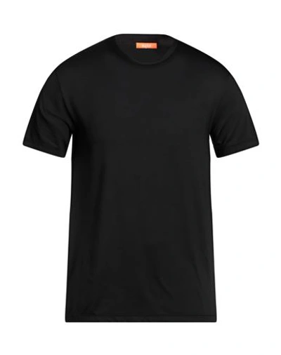 Shop Suns Man T-shirt Black Size Xxl Polyamide, Elastane