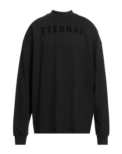 Shop Fear Of God Man Sweatshirt Black Size L Cotton, Lycra