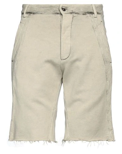 Shop Masnada Man Shorts & Bermuda Shorts Beige Size 34 Cotton