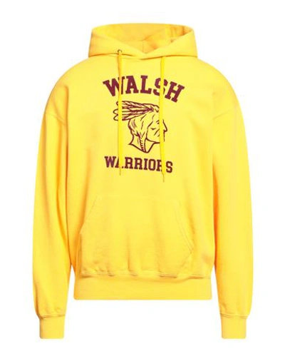 Shop Wild Donkey Man Sweatshirt Yellow Size Xl Cotton, Polyester
