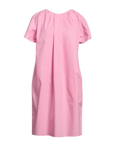 Rose A Pois Rosé A Pois Woman Mini Dress Pink Size 6 Cotton In Pink