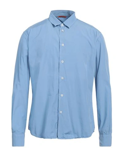 Shop Barena Venezia Barena Man Shirt Light Blue Size 40 Cotton