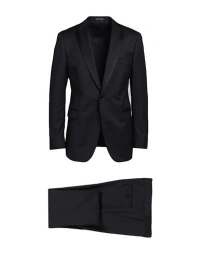 Shop Pal Zileri Cerimonia Man Suit Black Size 44 Wool
