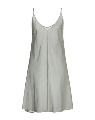 Antonelli Woman Midi Dress Sage Green Size 14 Cotton In Green