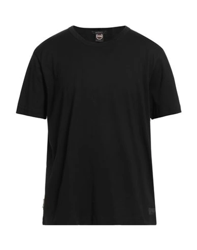 Shop Colmar Man T-shirt Black Size S Cotton