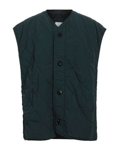 Shop Oamc Man Jacket Dark Green Size L Polyamide, Polyester
