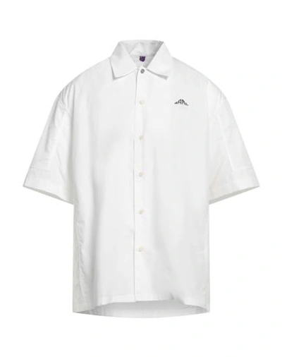 Shop Oamc Man Shirt White Size L Cotton