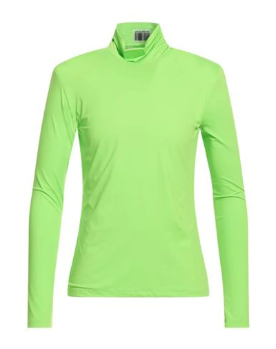 Shop Vtmnts Man T-shirt Light Green Size L Polyamide, Elastane