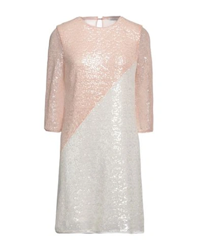 Shop Luckylu  Milano Luckylu Milano Woman Mini Dress Light Pink Size 6 Polyester, Elastane