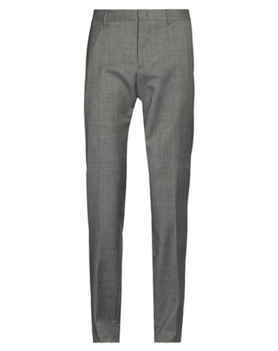 Shop Grifoni Man Pants Grey Size 36 Virgin Wool