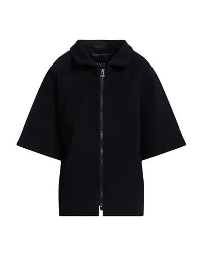 Cinzia Rocca Woman Coat Midnight Blue Size 10 Wool, Polyamide, Cashmere In Blue