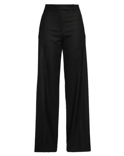 Shop Raf Simons Woman Pants Black Size 10 Virgin Wool