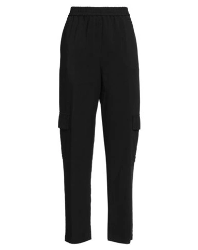 Shop 8pm Woman Pants Black Size M Viscose, Linen
