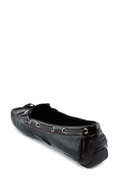 Shop Marc Joseph New York Cypress Hill Loafer In Black And Wine Svelte Patent