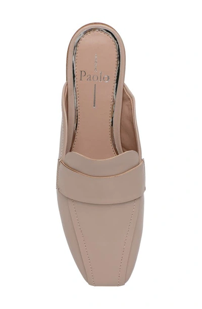 Linea Paolo Atlas Loafer Mule In Nude