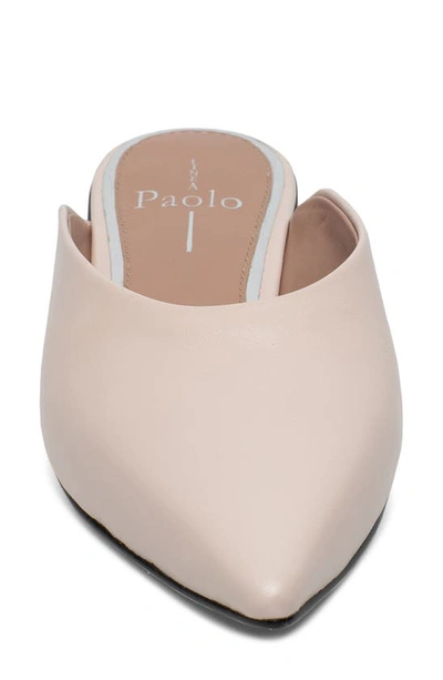 Shop Linea Paolo Ayla Pointy Toe Mule In Pale Pink